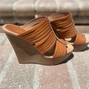 Coach Leather Mules